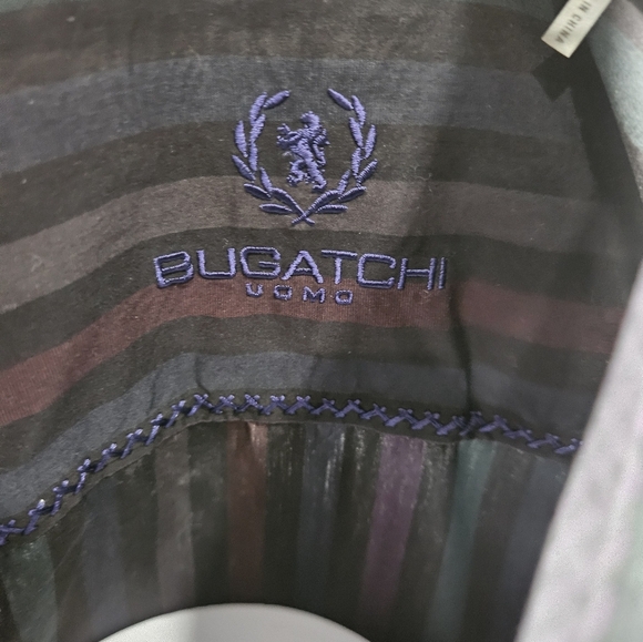 Bugatchi classic fit men's medium button-down longsleeve - Picture 8 of 10